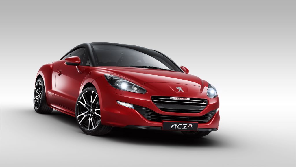 The Peugeot RCZ R. The Peugeot RCZ R.